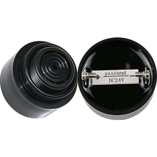 SFM380 12V 24V 220V Active buzzer 43*10mm Piezoelectric DC buzzer, special for automobile, continuous sound