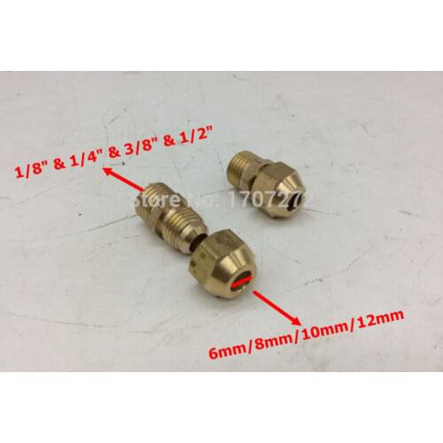 Free Shipping copper Flaring directly connect, brass fitting, copper fitting,Brass expansion estuary flared