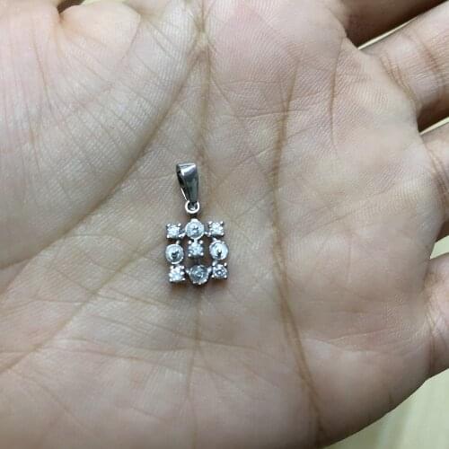 FOUR PEARLS Pendant Base Mountings Findings Jewelry Settings Accessories Parts for Pearls Beads Crystal Agate Coral Jade