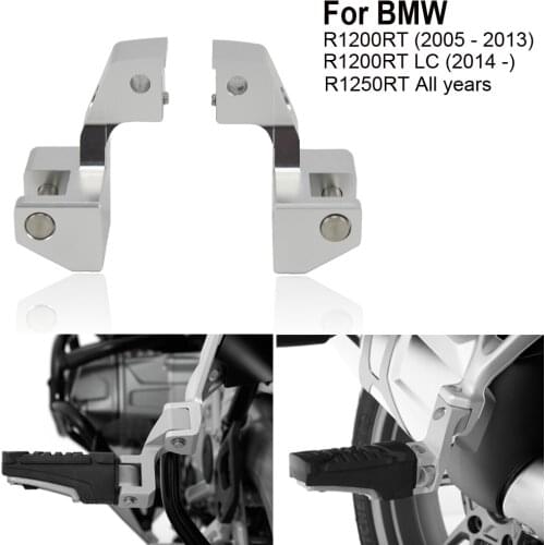 For BMW R 1200 RT LC 2014-2021 R1200RT R 1250 RT NEW Motorcycle Passenger Footrest Foot Peg Lowering Kits