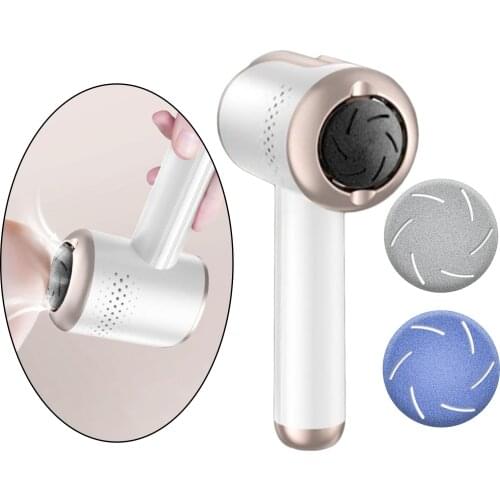 Electric Foot File Foot Grinder Foot Callus Remover Pedicure Hard Skin Remover 3 Speed Dust-Free Portable Gift