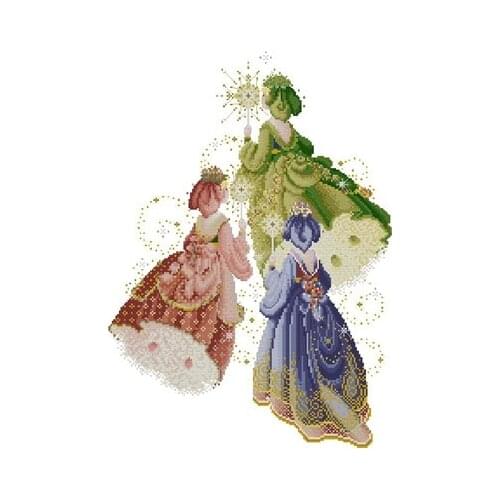 25-package LL48 home Counted Cross Stitch 11CT 14CT 18CT DIY Cross Stitch Kits Embroidery Needlework Sets