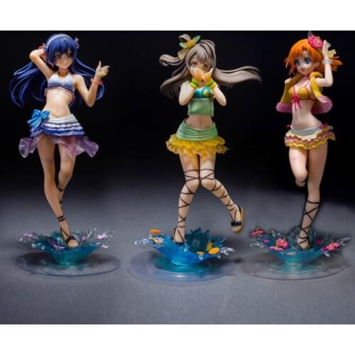 Hot-selling 1pcs 21cm pvc anime figure love live! Sonoda Umi/Kotori Minami/Honoka Kousaka action figure collectible model toys