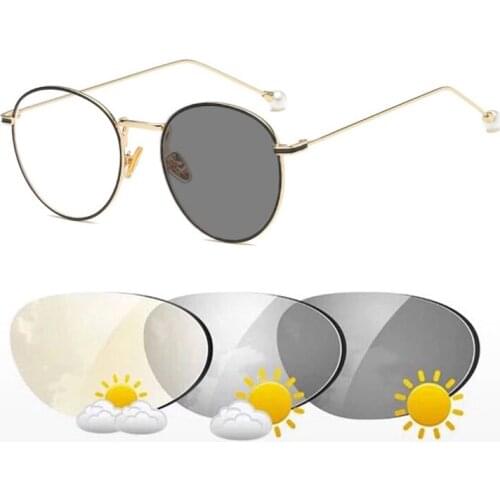 LVCKSK Women's Sunglasses Round