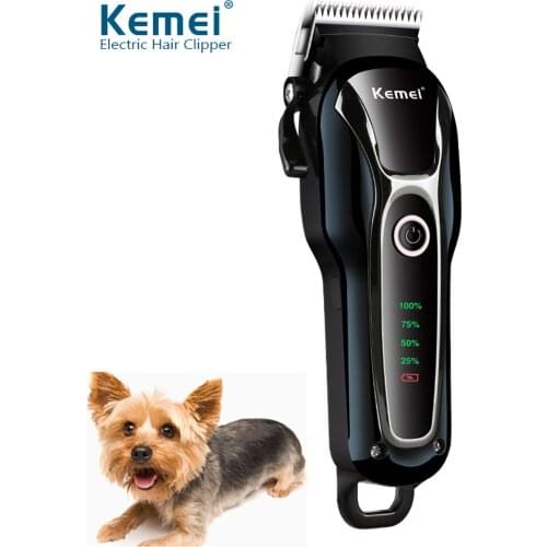 Professional Clipper Pet Dog Hair Trimmer Grooming Rechargeable Powerful Cat Cutters Shaver Mower Haircut Machine