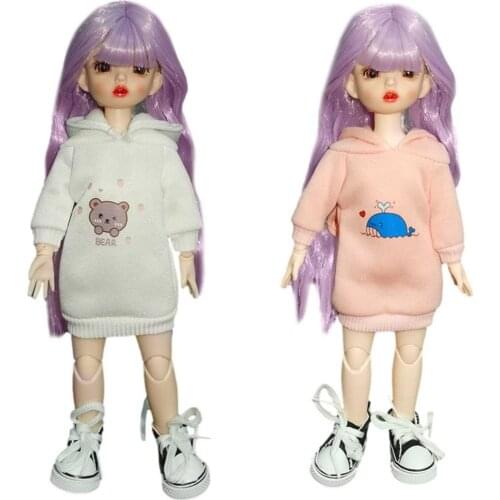 16cm Fashion Doll Toys For Girls Dolls Body Make-up 3D Eyes Beautiful Sports Style Doll Baby Girl Dolls Plastic DIY Toy For Girl