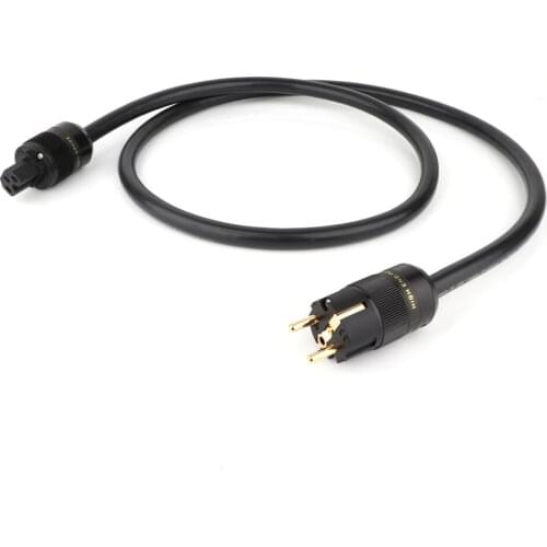 Monosaudio P901 multiple 99.998% copper conductor European power cable EU version AC supply wire audio video hifi power cord