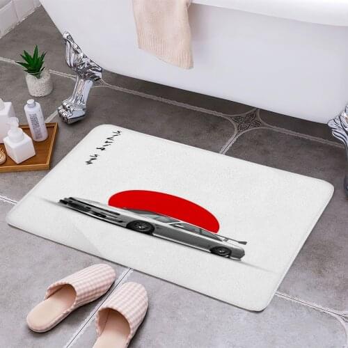 NISSAN S14 Carpet Areas Rug Non-slip Floor Mat Rug 3D Printing Living Room Bedroom Door Mat Home Decoration