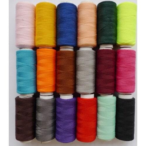 High quality family expenses sewing thread DIY clothing accessories 20 kind of colour select 1pcs sell 100 yard