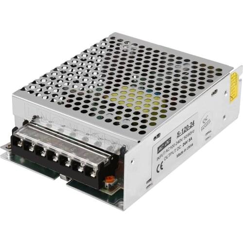 New Arrival DC 24V 5A 120W AC100-240V Switch LED Power Supply Driver Switching Transformer For Led Strip Light Display