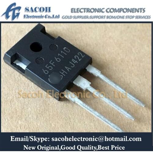 Free Shipping 10Pcs IPW65R110CFDA IPW65R110CFD 65F6110A 65F6110 TO-247 31.2A 650V Power MOSFET Transistor
