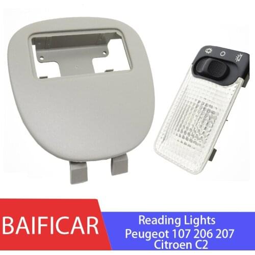 Baificar Brand New Genuine Interior Roof Light With Bulb Reading Lights Lamp Door 6362P3 For Peugeot 107 206 207 Citroen C2