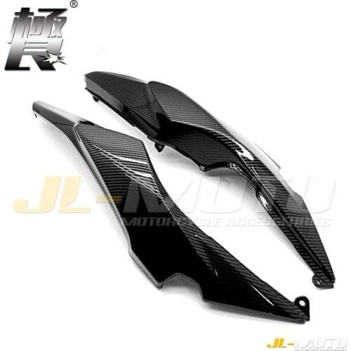 Carbon Fiber Painted Fairing Rear Tail Cowl panel For Kawasaki NINJA650 ER-6F 2017 2018 2019 2020