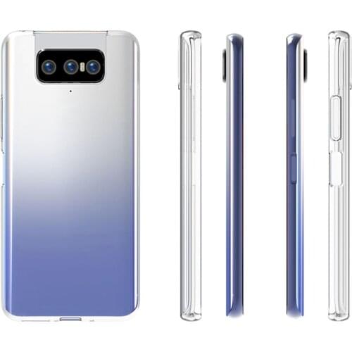 Original Soft Clear Gel Phone Case for ASUS ZenFone 7 Pro ZS670KS ZS671KS ZenFone7 7Pro Transparent TPU Ultrathin Silicone Cover