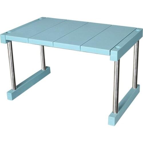 Kitchen Cabinet Counter Shelf Organizer Expandable Stackable Spice Rack for Dish Sauce