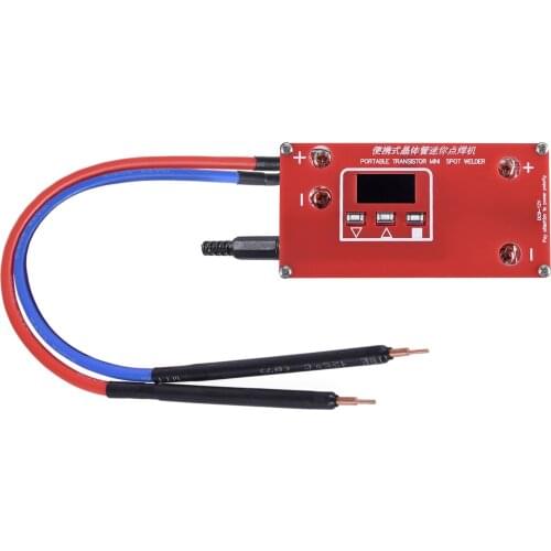 Portable Spot Welder Equipment DIY LED Pulse Spot Welding Machine Set 12V Automobile Automatic Welder Tools 18650 Battery