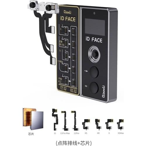 Qianli Dot Matrix Cable Fixture Projector Detector For Iphone 11 Pro Max X XS Xsmax XR FACE ID Chip Data Read Write Repair Tool