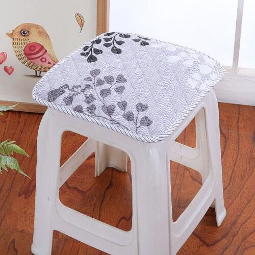 Colorful Small Stool Seat Cushion Kindergarten Chair Cushion Car Square Round Sitting Pad 30*30cm Buttocks Mat Breathable Pads