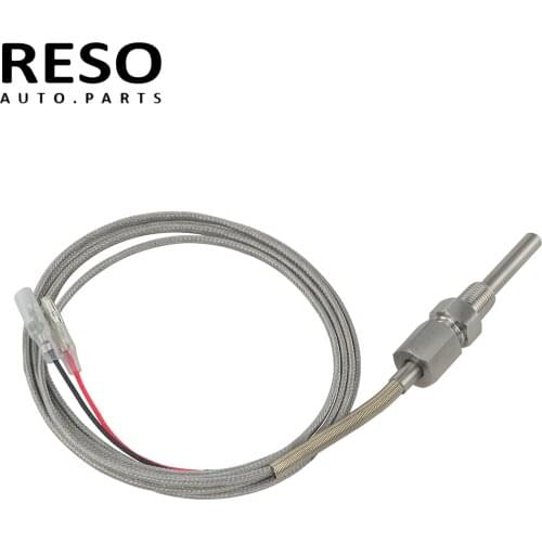 RESO--Exhaust Temperature Sensor With Cable Length 2M EGT External Thread Sensor Thermocouple Probe Exhaust Temperature Sensor