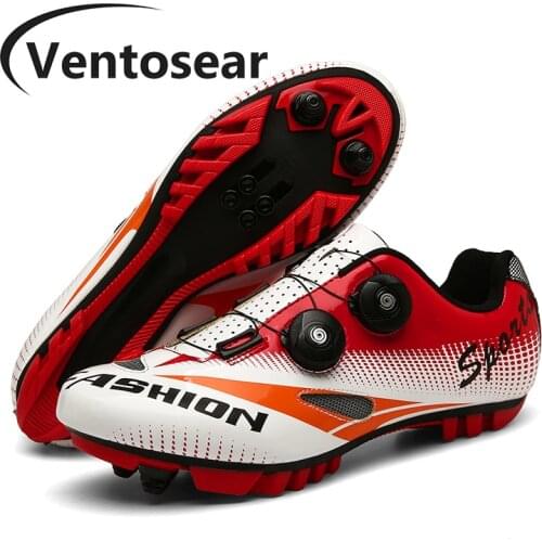 Ventosear Women Road Flat Cycling Sneakers Men Mountain Triathlon SPD Enduro Freestyle Bicycle Shoes Male Indoor Spinning Shoes