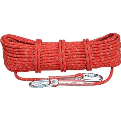 20--50M 14MM 3500KG fast descend static rope aerial work safety insurance working sport ice, outdoor wire rope
