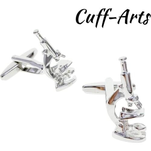 Cufflinks for Men Scientific Microscope Cufflinks Gifts for Men Gemelos Gemelli Spinki by Cuffarts C10451