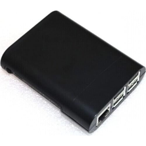 1pcs Raspberry Pi 3 3B 3B+ Black Case Cover Shell Enclosure Box ABS box