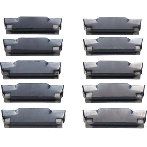 10Pcs MGMN400-M CNC Lathe Inserts for Steel Processing Milling Tools Bar