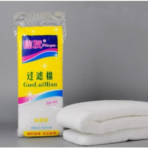 100cm Durable Biochemical Filter Sponge White Cotton for Aquarium Fish Tank Biochemical Cotton 3cm Thickness Aquarium Accessory