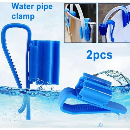 2Pcs Home Brew Beer Bucket Tube Clip Fish Aquarium Water Filter Pipe Hose Holder Brewing Wine Making kitchen Accessories