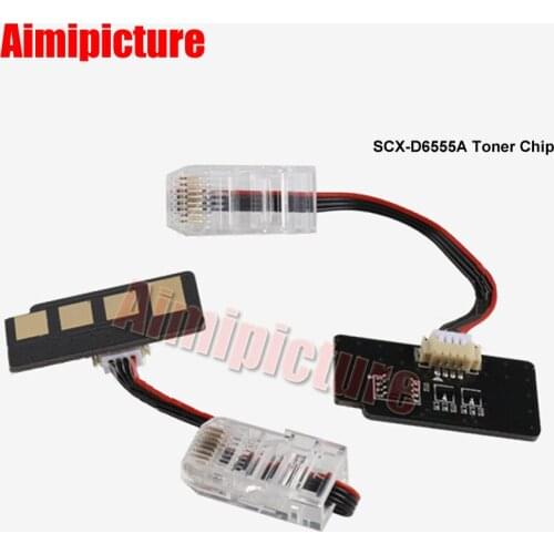 For Samsung SCX-6545 SCX-6555 SCX-D6555A D6545A D6545 6545A D6555A 6555 6555A D6555 Toner Cartridge Chip 25K 5pcs/lot