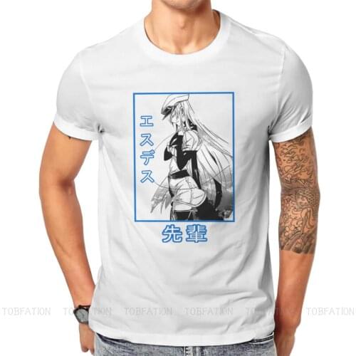 Dr.Stone Manga Anime Esdeath T Shirt Classic Graphic Summer Large Cotton Mens Clothing Harajuku Crewneck TShirt