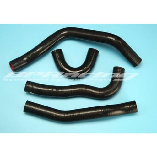 Silicone radiator hose/pipe kit for Mitsubishi Lancer Evoluti Evo10 Evo X CZ4A 4B11 Black