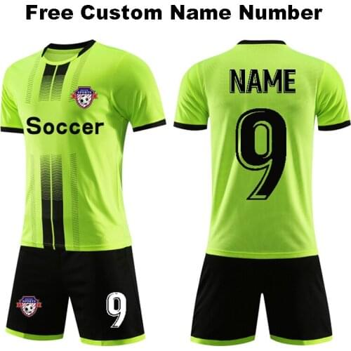 New Men & Kids Soccer Kits Sets , Free Custom Boys Football jerseys Shorts, Adult Futebol Clothing tracksuit Soccer Sportswear