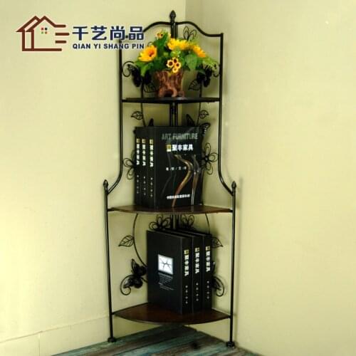 Wrought iron hanging shelf bathroom towel rack bathroom storage rack rack shelf cosmetics special offer