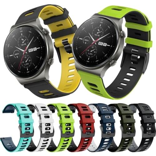 Sport Silicone strap for Huawei Watch GT 2 Pro Bracelet for Watch GT2 46mm & 2e Honor magic 2 / GS Pro Watchbands Correa