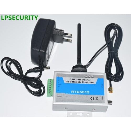 LPSECURITY With adapter GSM gate opener, door opener,remote gate control,999 users