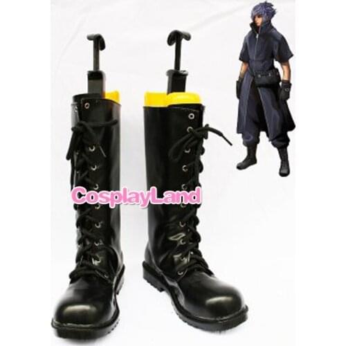Final Fantasy Versus XIII Noctis Lucis Caelum Cosplay Boots Shoes Game Party Cosplay Boots Custom Made for Adult Men Shoes