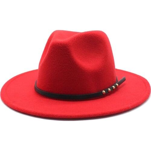 Wholesale Fedora Hat Leather Accessories Fedora Hat Men Panama Topper Fedora Hat Church Hat Party Hat 2021