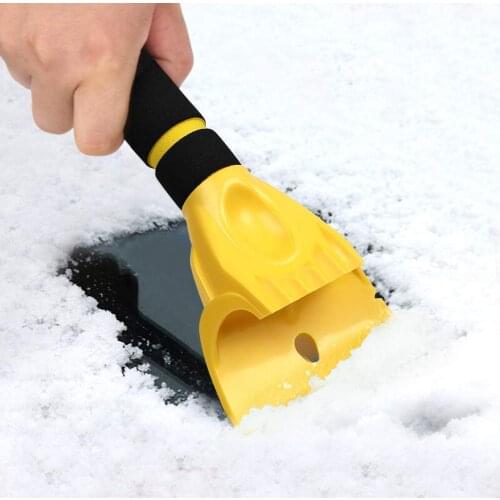 Ice Scraper For Car Windscreen Scraper With Non-Slip Comfort Soft Grip Snow Remover