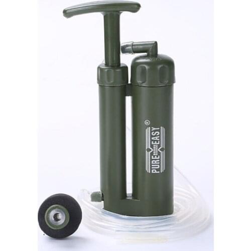 Outdoor single-man water purifier portable filter ultra-light field portable water purifier survival rescue survival tool