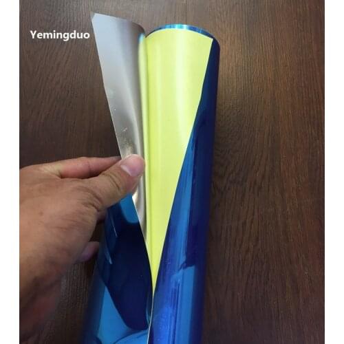 50cm*2M Thickness 0.2mm PET Mirror Reflective Self-adhesive Specular Reflections Opaque Smooth Waterproof Adhesive Film