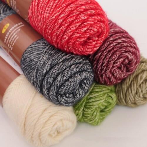 100g/ball Egyptian velvet Yarn Hand Knitted Hat Carpet Sweater Hand Crochet Yarn Knitting Wool DIY Material