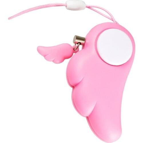 Self Defense Keychain Alarm Anti-Attack Panic Safety Security Rape Alarm Mini 90dB Loud Self Defense Supplies For Girls Women