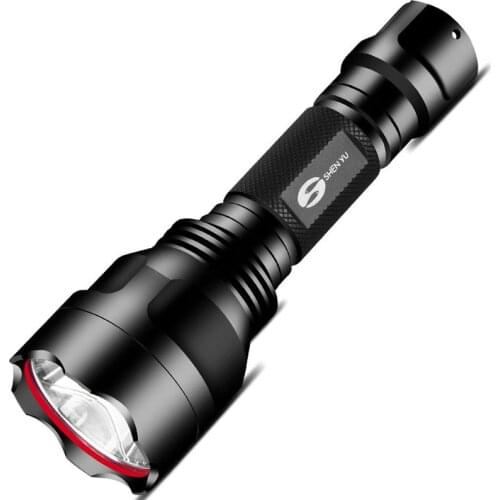 C8 bright flashlight outdoor home Q5 night riding waterproof LED rechargeable high power bat flashlight 2020 new tazer torch