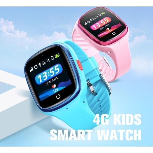Childrens Smart Watch SOS Phone Watch Smartwatch For Kids Video Chat GPS LBS Tracker Waterproof IP67 Kids Gift For IOS