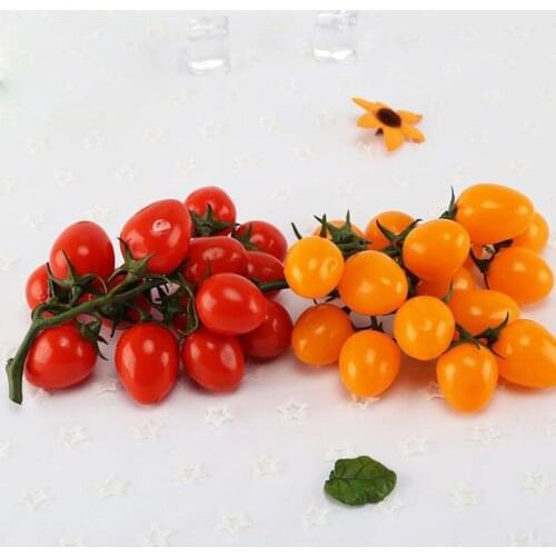 Artificial Fruits Simulation saint small tomato fake model ornaments photography props Holy fruit home decoration window display