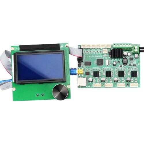 Creality 3D Ender-3 CR-10 CR-10S 24V Mainboard/motherboard+12864 LCD Display Cables For Ender 3 cr10 cr10s 3D Printers DIY parts