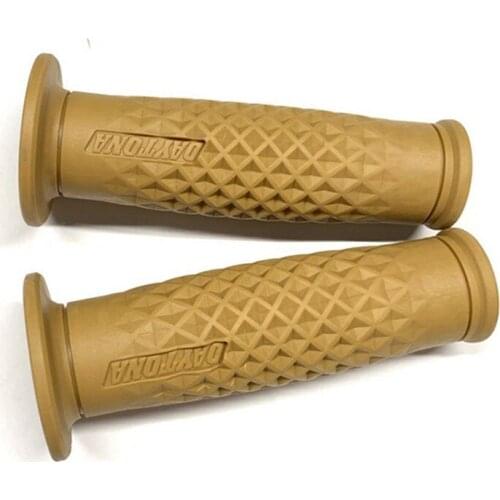 5 Colour Retro Motorcycle Grips Rubber Refitting Accessories 7/8'' 22mm Universal for Honda Yamaha Kawasaki Suzuki Halley KTM