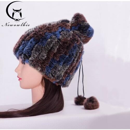 Женские трикотажные шапки Newowlbie China At AliExpress